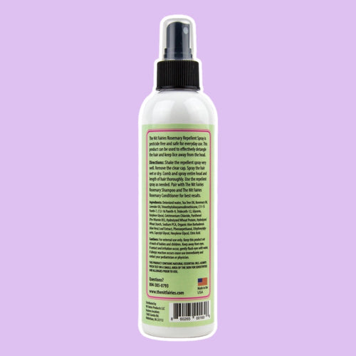 Head Lice Prevention Spray Back